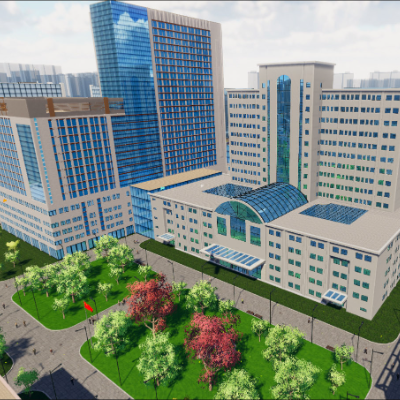 园区3D建模建筑3D建模场景3D建模工地3D建模