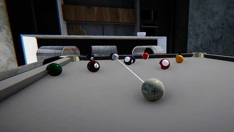 游戲開發(fā) 3D臺球 PC游戲