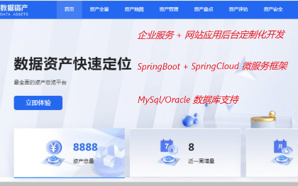 数据中台SpringBoot+SpringCloud