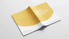 产品画册设计宣传册手册设计公司彩页企业招商三折页设计