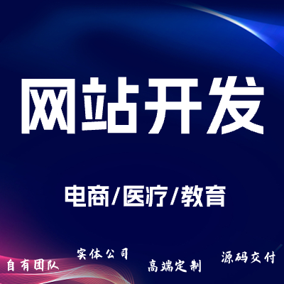 网站定制开发/电商网站/门户网站/教育网站/医疗网站