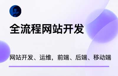 网站全流程建站开发服务