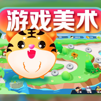 中国风古装风游戏制定游戏UI风格游戏美术界面设计卡牌整包