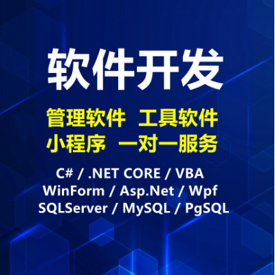 软件开发；管理、工具软件；小程序；一对一服务；