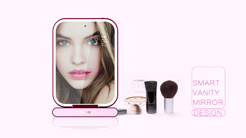 智能化妆镜工业设计、智能化妆镜外观设计、智能化妆镜结构设计