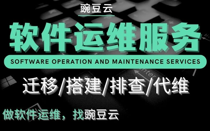 软件运维服务数据数据库迁移应用搭建故障排查日常代维