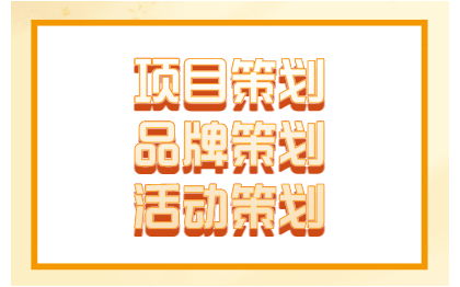 品牌策划/项目策划/活动策划