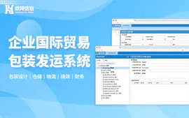 丰尙集团pds包装发运管理系统——软件开发定制