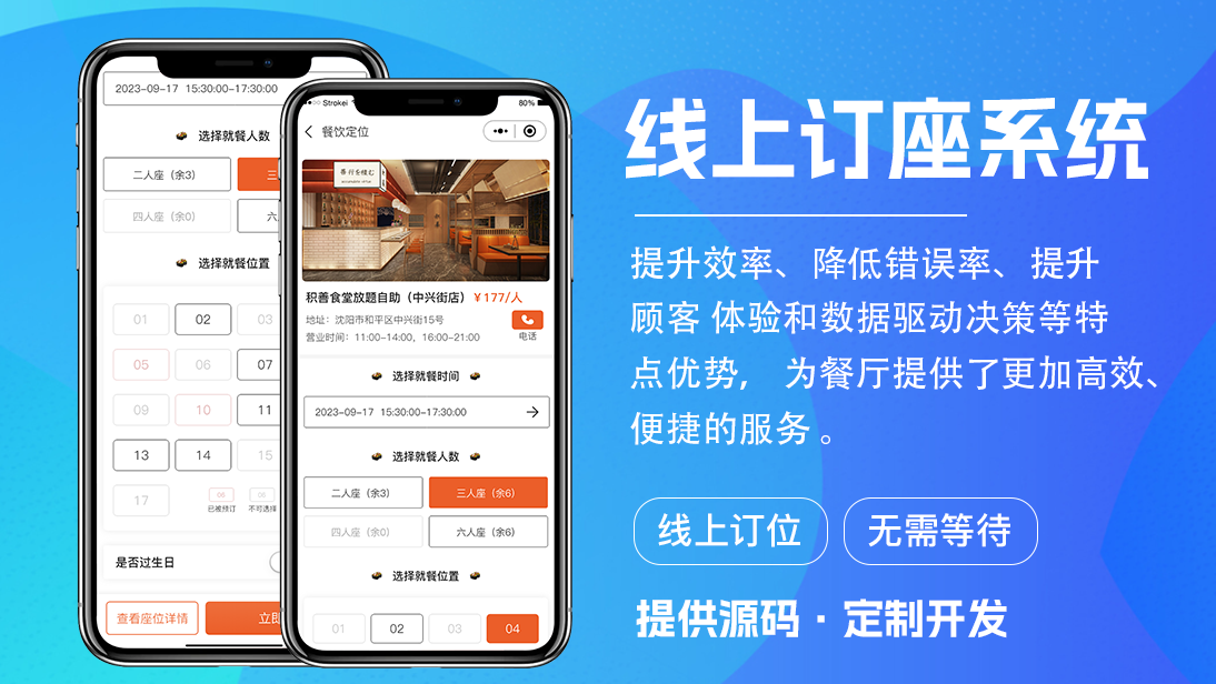 预约订餐小程序案例演示