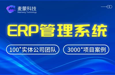 ERP生产管理系统软件定制源码开发外贸制造业仓库进销存