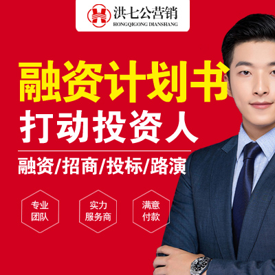 融资计划书撰写可行性研究报告项目立项融资方案策划