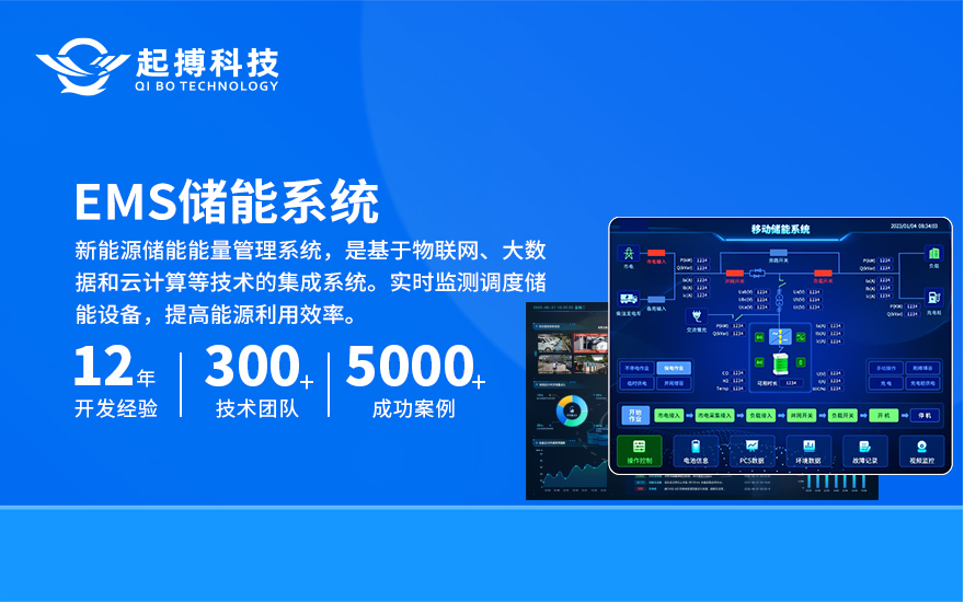新能源光伏电站EMS储能管理系统APP