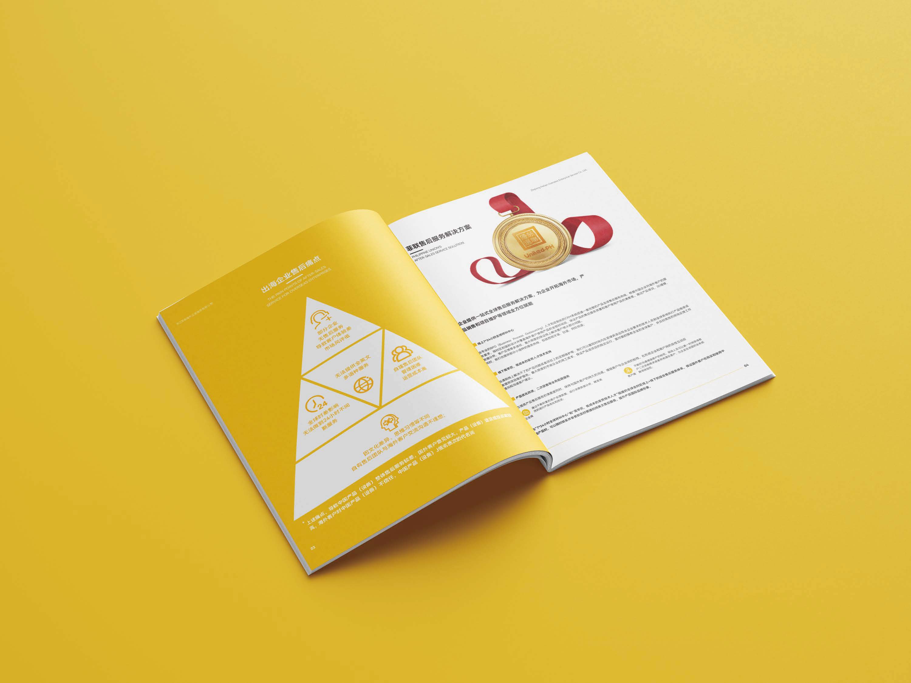 菲联企业画册设计 宣传册手册设计 招商画册设计