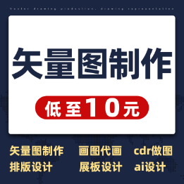 彩盒刀模 cdr画图ai绘图分色调色制版 设计矢图