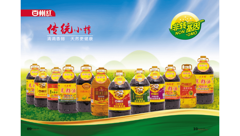 菜籽油調(diào)料油宣傳冊(cè)設(shè)計(jì)