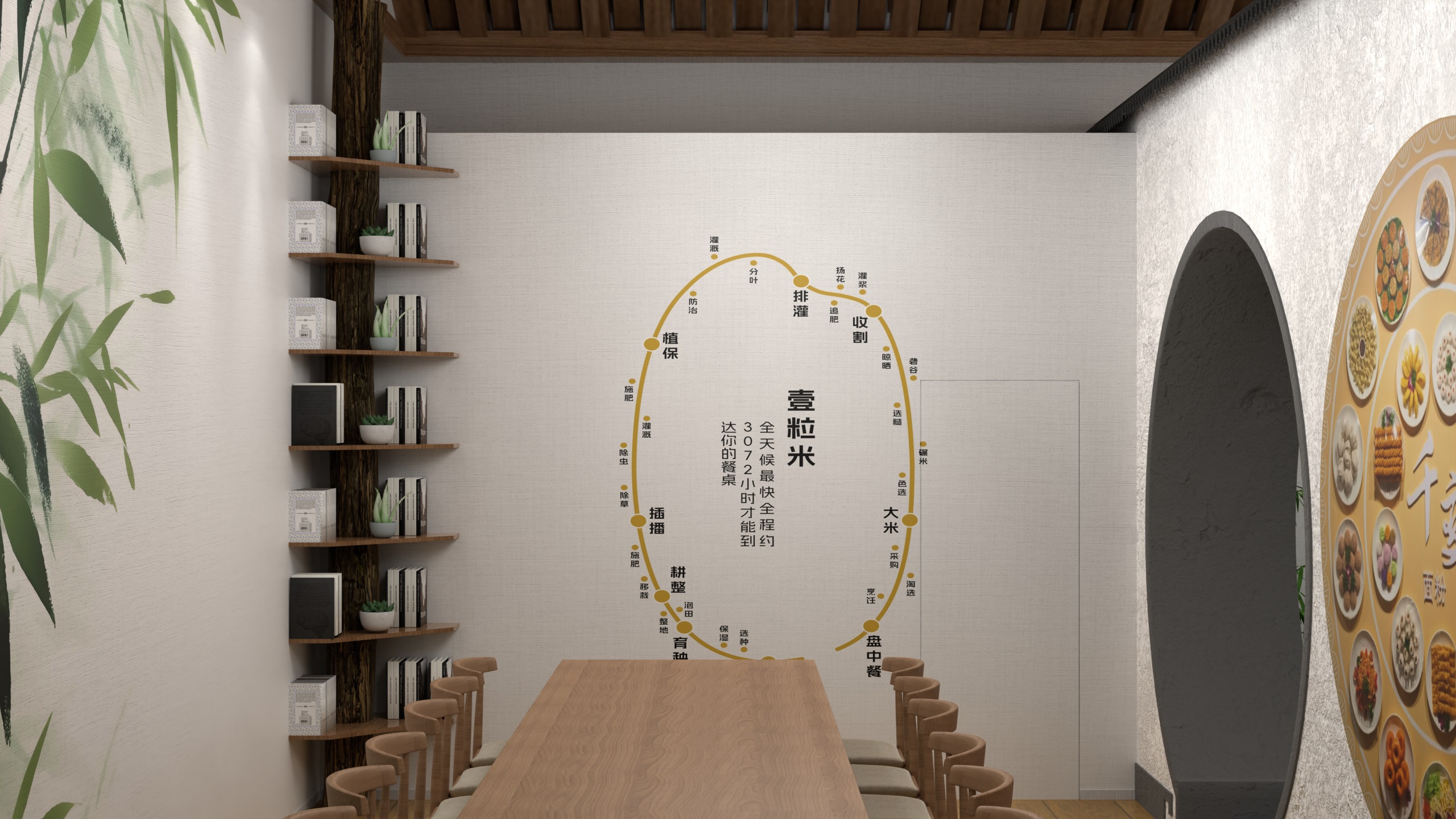 300平米中式展馆设计
