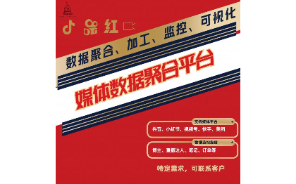 数字化内容资产管理中台抖音小红书快手媒体短视频数据哔哩哔