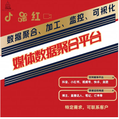 数字化内容资产管理中台抖音小红书快手媒体短视频数据哔哩哔