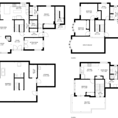 自建房 公寓 建筑施工圖