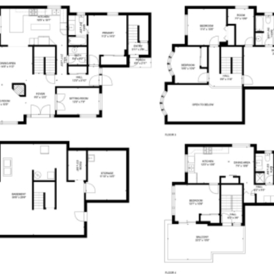 自建房 公寓 建筑施工图