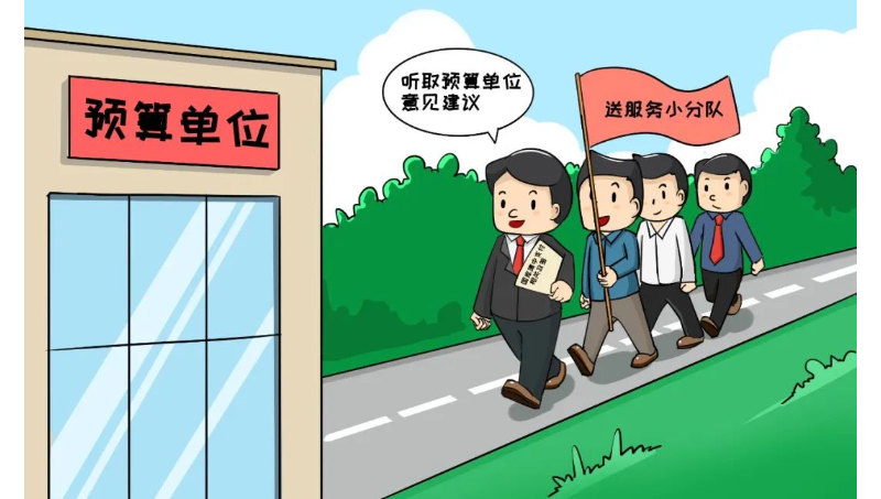 漫畫設計應用漫畫多格四格單幅連載政府漫畫插畫