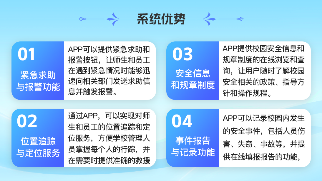 学校管理APP开发校园生活管理学生教务安全系统智能检测