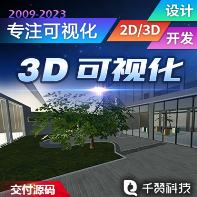 千贊科技-數(shù)字孿生3D可視化