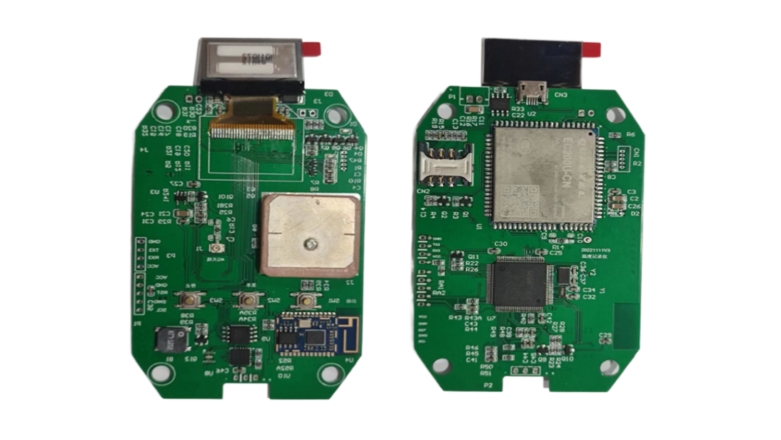 手持GPS定位l冷链运输温度记录仪PCBA设计