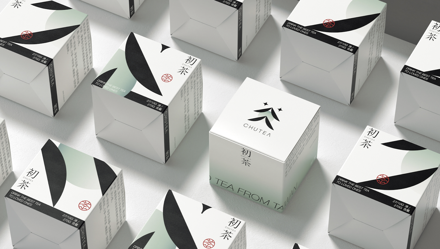 【细节设计】初茶茶叶品牌礼盒包装包装袋国潮国风设计
