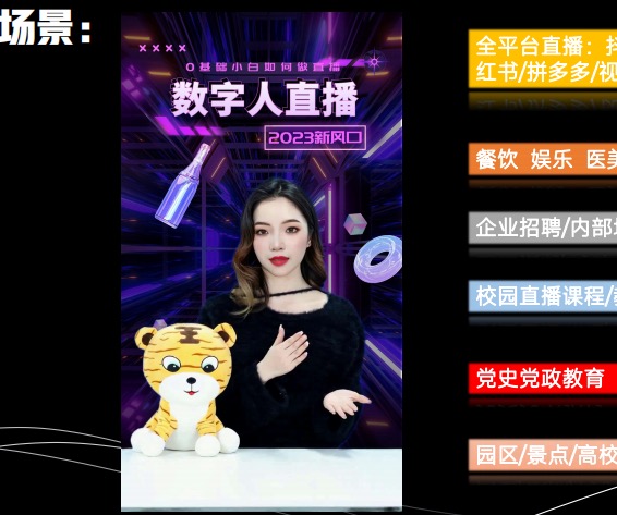 【成品售賣】AI數(shù)字人直播帶貨/AI直播/短視頻/真人克隆