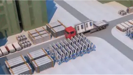 【工程动画】建筑施工过程视频宣传制作三维建模3D动画渲染