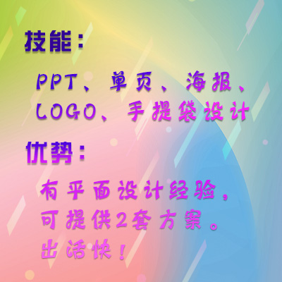 實(shí)體平面海報設(shè)、品牌定位、6年設(shè)計經(jīng)驗(yàn)兼職設(shè)計師