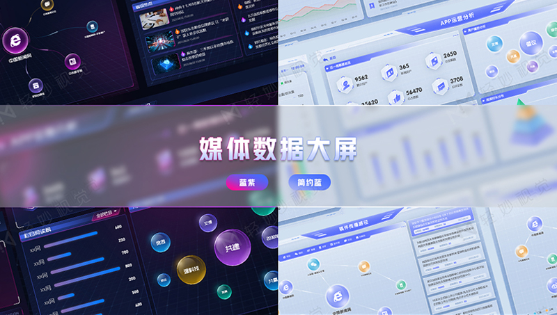 媒體數(shù)據(jù)大屏可視化設(shè)計(jì)