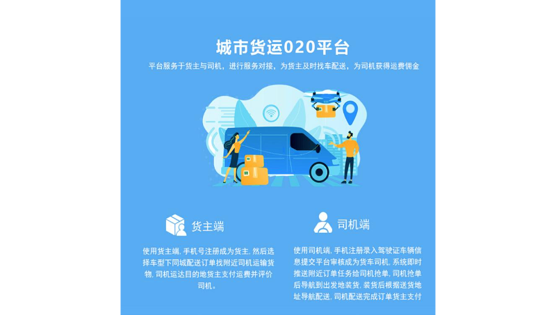 網(wǎng)絡(luò)貨運城市配送020平臺（仿貨拉拉/仿滴滴貨運）