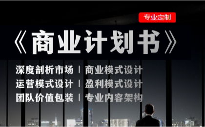 商業(yè)計(jì)劃書路演BP招商項(xiàng)目策劃可行性報(bào)告