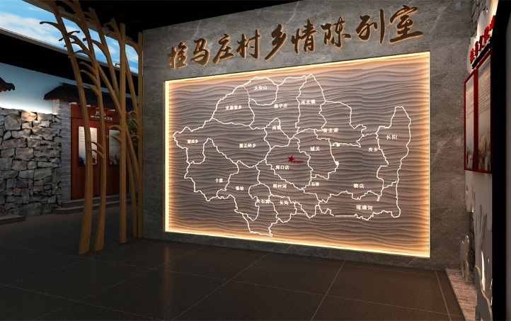 展廳村史館特色書店城市特產(chǎn)展示廳非遺展廳博物館空間設(shè)計