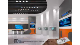 烽火科技集团企业展厅设计案例