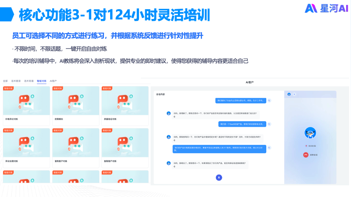 AI人工智能培训·AI陪练·模拟培训·AI销售·AI客服