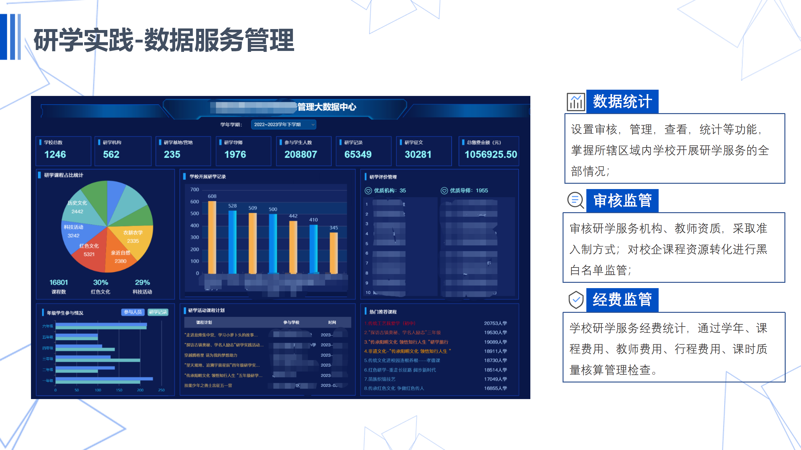 研学基地一站式研学实践活动管理解决方案