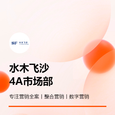 【水木飞沙——4A市场部外包】｜7年专注整合营销