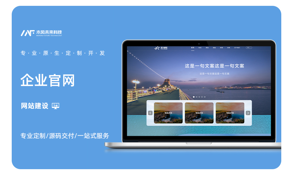 星华邮轮官网商城门户网站H5网站建设定制开发