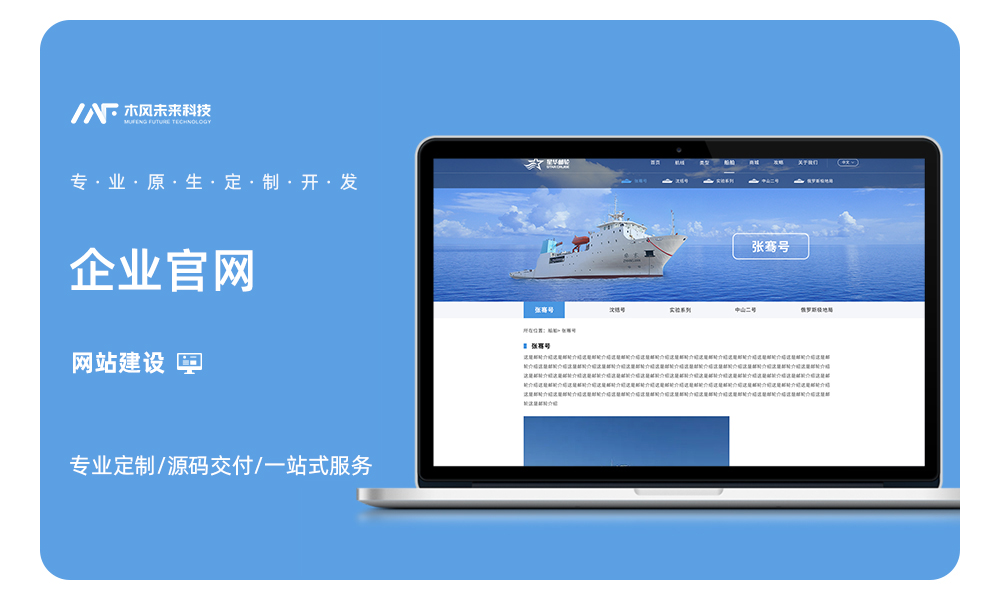 星华邮轮官网商城门户网站H5网站建设定制开发