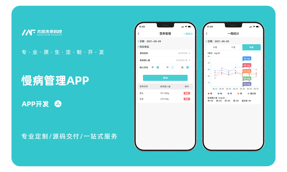 慢性病健康档案管理管理医疗健康知识科普APP定制开发