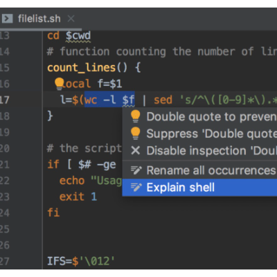 提供各類腳本開發(fā)shell、js、ts、python