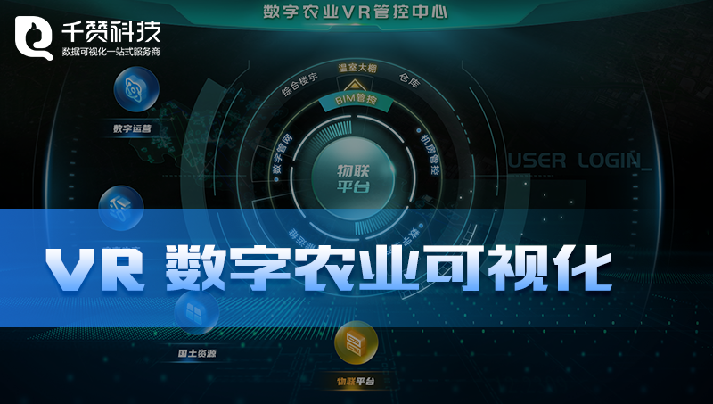 VR数字农业农作物生长管理中心智慧农场3D建模可视化系统