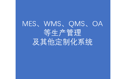 MES、WMS、QMS、OA等生產(chǎn)管理系統(tǒng)及其他定制化系
