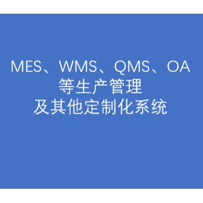 MES、WMS、QMS、OA等生产管理系统及其他定制化系