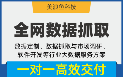 全网数据抓取/网站APP信息采集定制/大数据监测分析服务