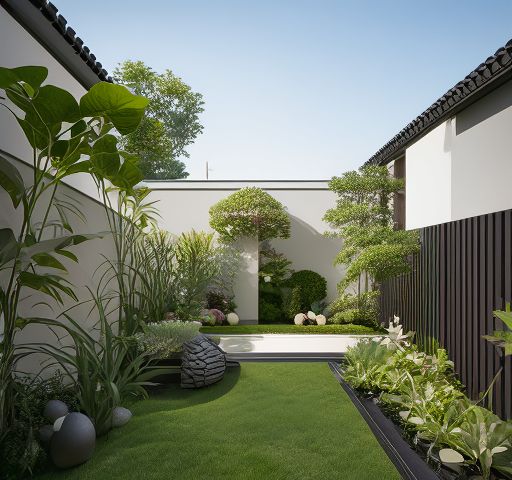 私家花园/庭院景观方案/施工图设计