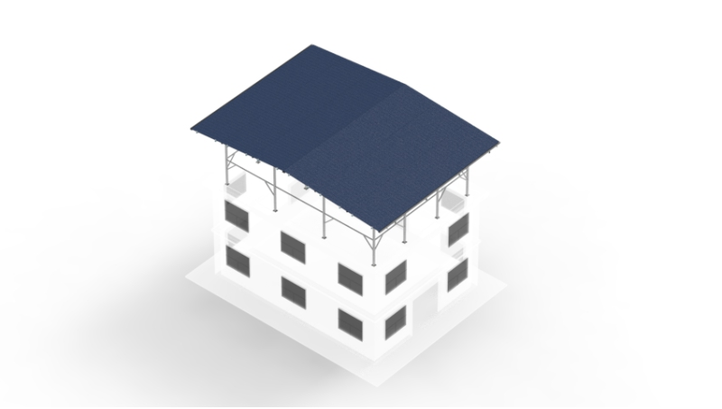 太阳能产品结构设计，3D视频渲染，视频剪辑